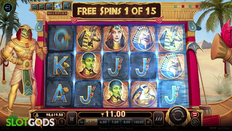 Power of Gods™: Egypt Slot - Screenshot 2