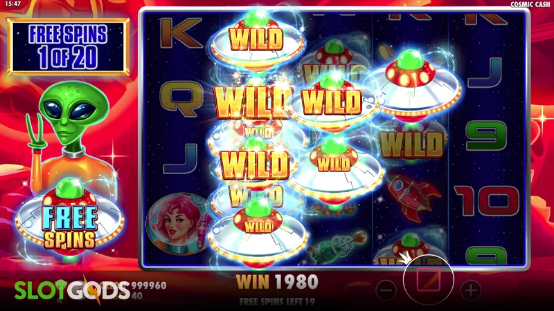 Cosmic Cash Slot - Screenshot 2