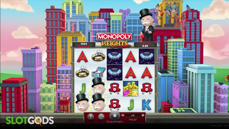 Monopoly Heights Slot - Screenshot 