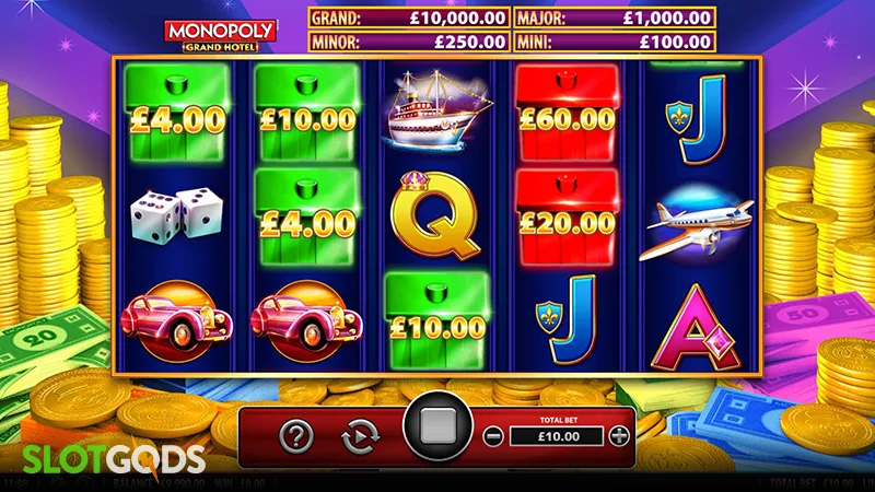 Monopoly Grand Hotel Slot - Screenshot 2