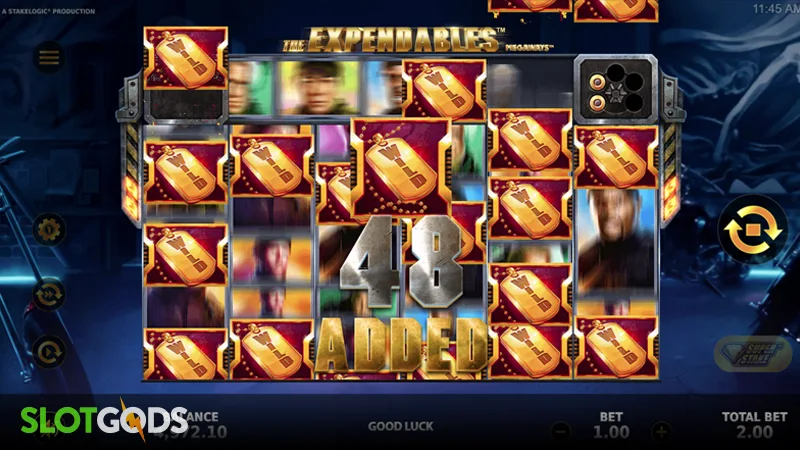 The Expendables Megaways Slot - Screenshot 3