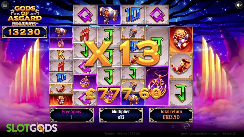 Gods of Asgard Megaways Slot - Screenshot 4
