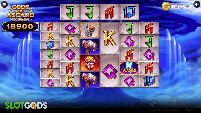 Gods of Asgard Megaways Slot - Screenshot 