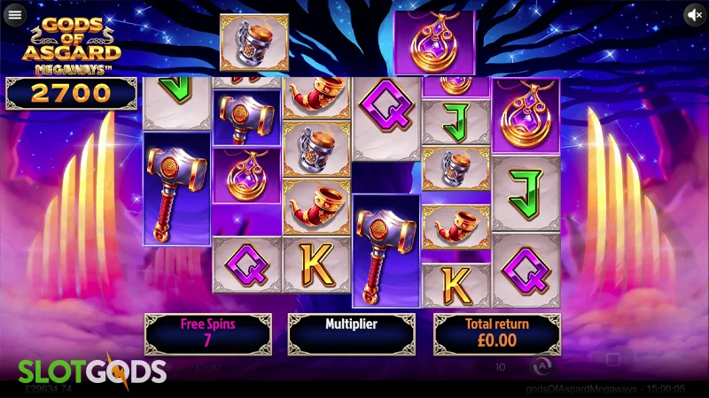 Gods of Asgard Megaways Slot - Screenshot 3
