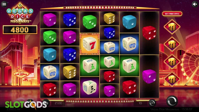 Vegas Dice Megaways Slot - Screenshot 