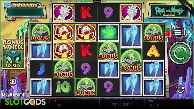 Rick and Morty: Megaways Slot - Screenshot 
