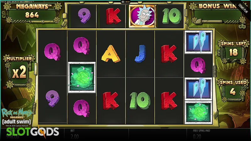 Rick and Morty: Megaways Slot - Screenshot 2