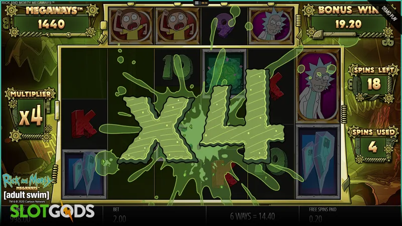 Rick and Morty: Megaways Slot - Screenshot 3