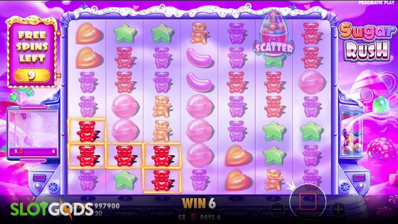 Sugar Rush Slot - Screenshot 2