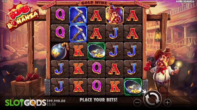 Bomb Bonanza Slot - Screenshot 