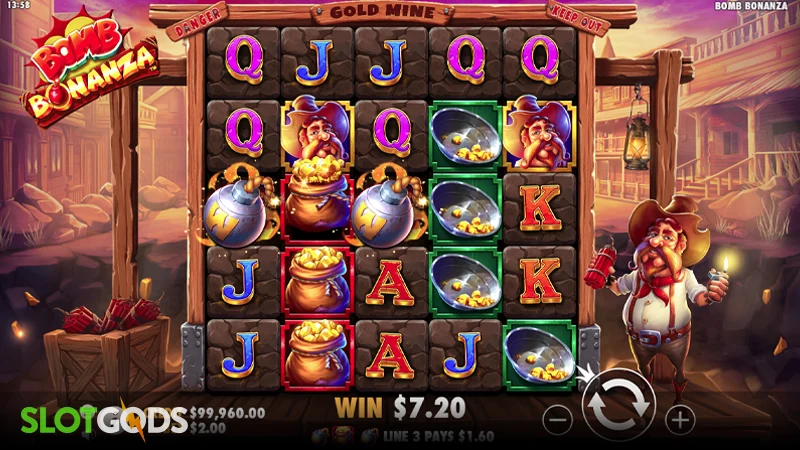 Bomb Bonanza Slot - Screenshot 2