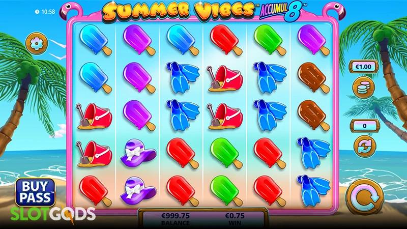 Summer Vibes Accumul8 Online Slot by Light & Wonder