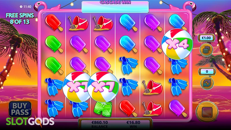 Summer Vibes Accumul8 Slot - Screenshot 3