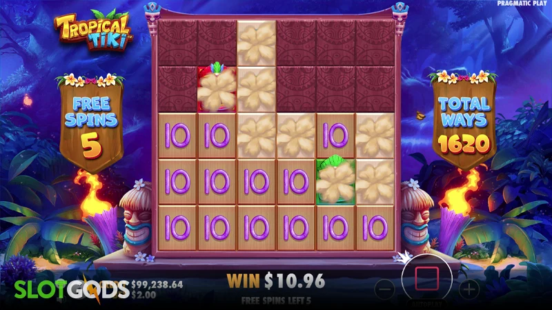 Tropical Tiki Slot - Screenshot 3