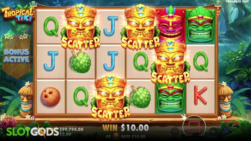 Tropical Tiki Slot - Screenshot 2