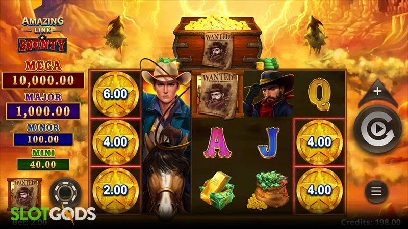 Amazing Link Bounty Slot - Screenshot 