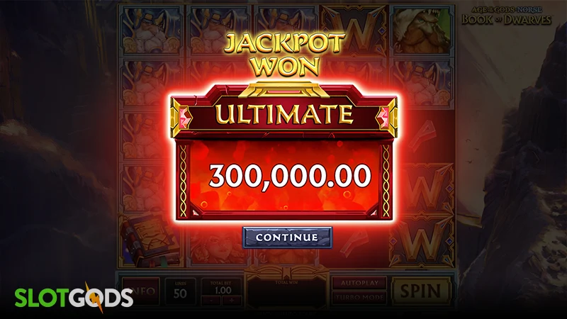 Age of the Gods Norse: Book of Dwarves Slot - Screenshot 4
