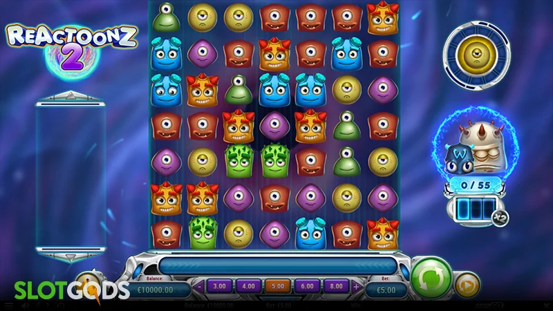 Reactoonz 2 Slot - Screenshot 