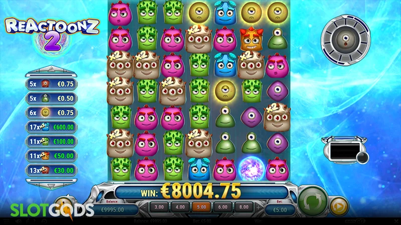Reactoonz 2 Slot - Screenshot 2