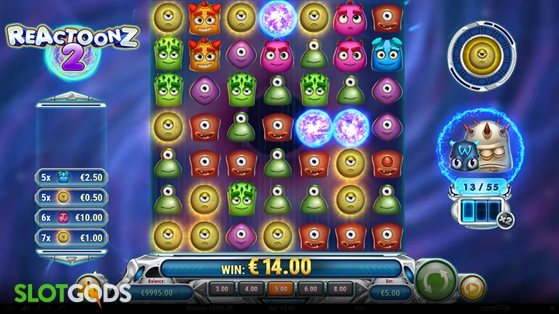 Reactoonz 2 Slot - Screenshot 3