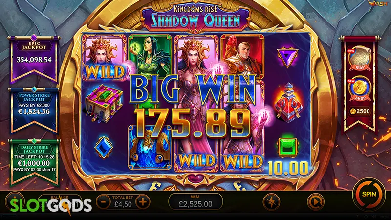 Kingdoms Rise: Shadow Queen Slot - Screenshot 3