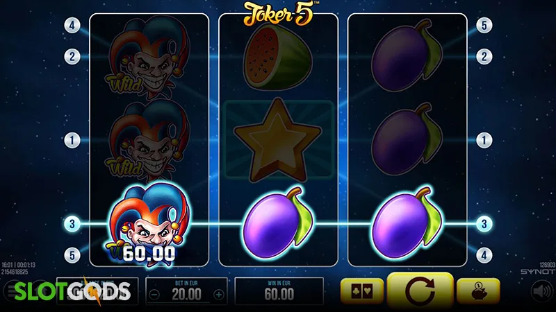 Joker 5 Slot - Screenshot 