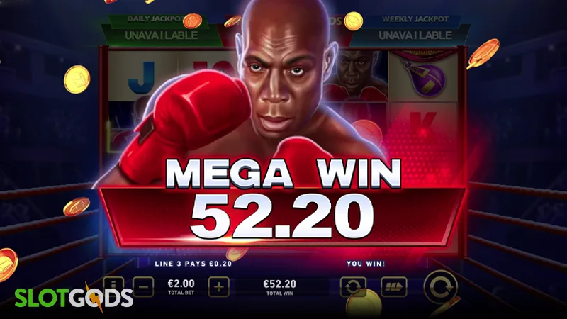 Frank Bruno: Sporting Legends Slot - Screenshot 4