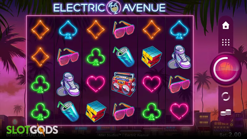 Electric Avenue Slot - Screenshot 