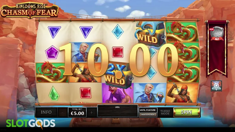 Kingdoms Rise: Chasm of Fear Slot - Screenshot 2