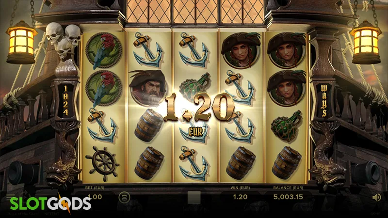 Rage of the Seas Slot - Screenshot 
