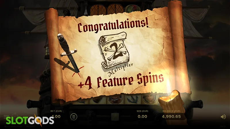 Rage of the Seas Slot - Screenshot 3