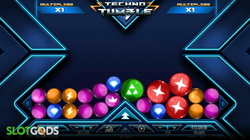 Techno Tumble Slot - Screenshot 