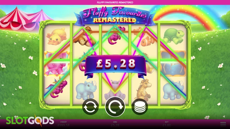 Fluffy Favourites Remastered Slot - Screenshot 2