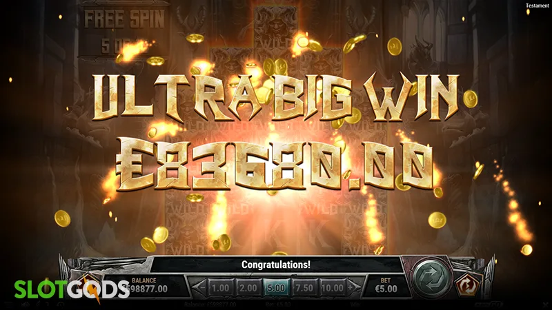 Testament Slot - Screenshot 4