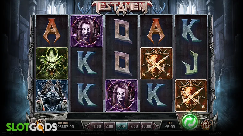 Testament Slot - Screenshot 