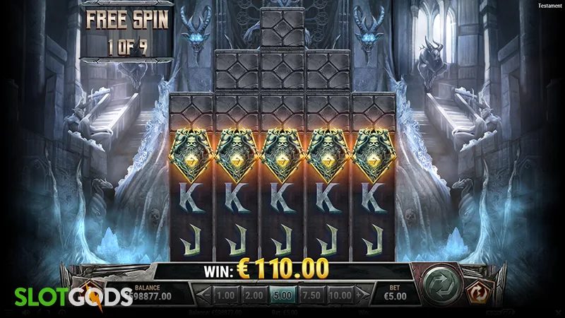 Testament Slot - Screenshot 3