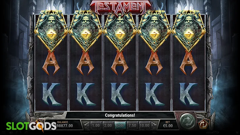 Testament Slot - Screenshot 2
