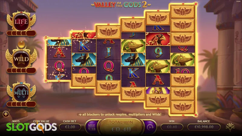 Valley of the Gods 2 Slot - Screenshot 