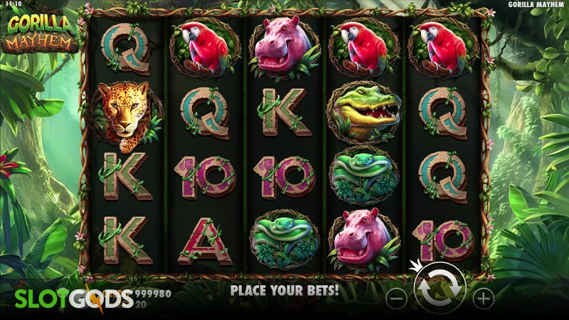 Gorilla Mayhem Slot - Screenshot 