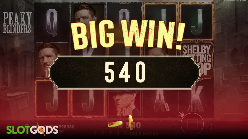 Peaky Blinders Slot - Screenshot 3