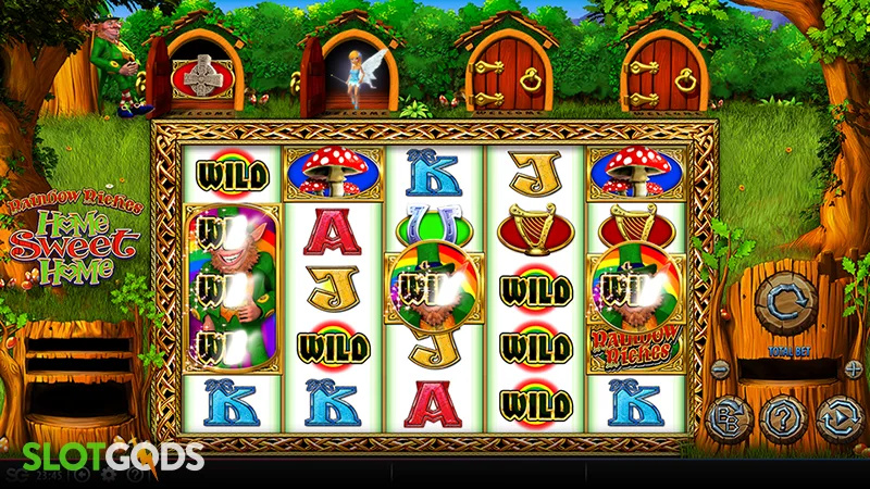 Rainbow Riches Home Sweet Home Slot - Screenshot 3
