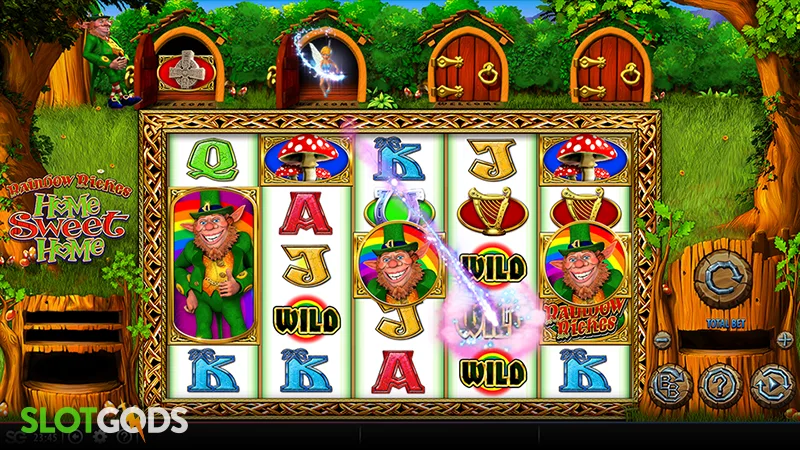 Rainbow Riches Home Sweet Home Slot - Screenshot 4