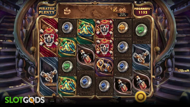 Pirates' Plenty Megaways Slot - Screenshot 