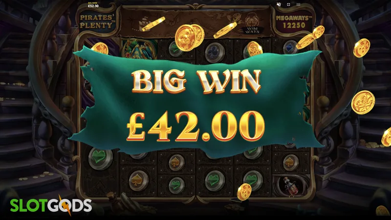 Pirates' Plenty Megaways Slot - Screenshot 3