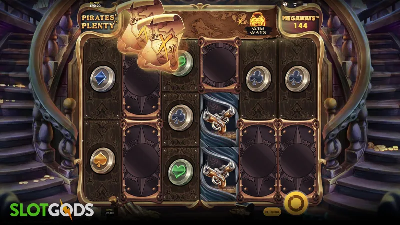 Pirates' Plenty Megaways Slot - Screenshot 2