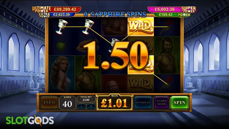 Age of the Gods: Mighty Midas Slot - Screenshot 4