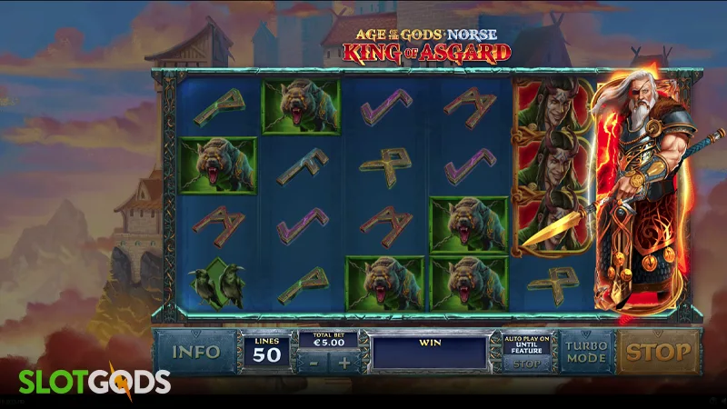 Age of the Gods Norse: King of Asgard Slot - Screenshot 2