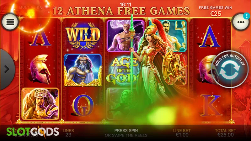 Age of the Gods Slot - Screenshot 4