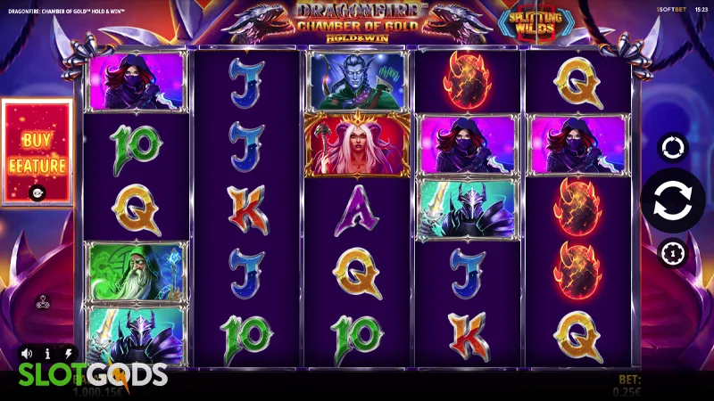 Dragonfire Chamber of Gold Slot - Screenshot 