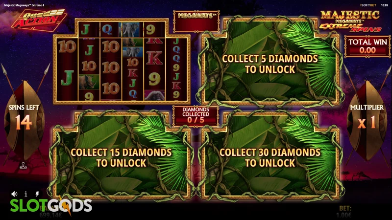 Majestic Megaways Extreme 4 Slot - Screenshot 3
